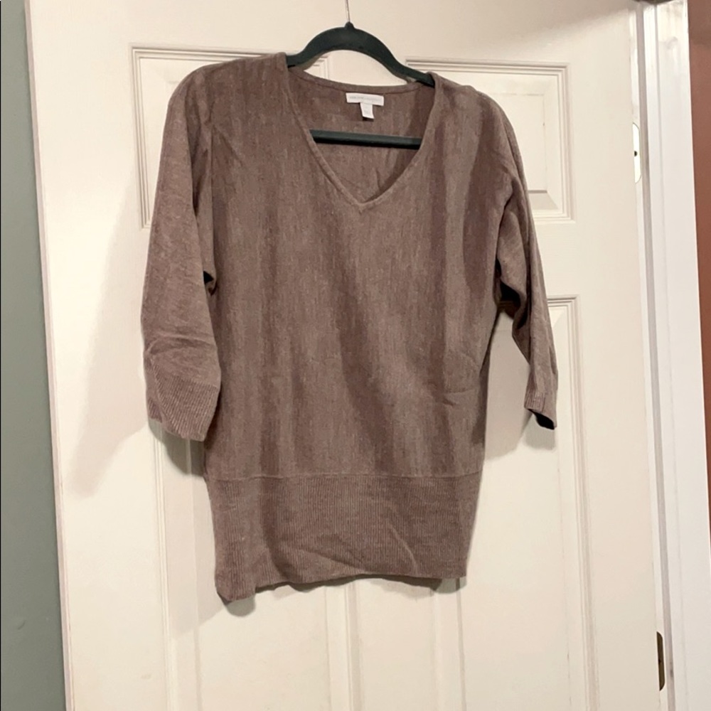 Dolman sleeve sweater